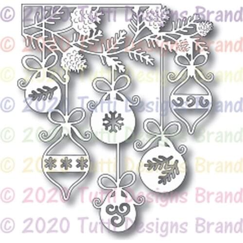 Baubles & Foliage 2021 Metal Cutting Dies for DIY Scrapbooking and Card Making Decor Embossing Craft No Stamp