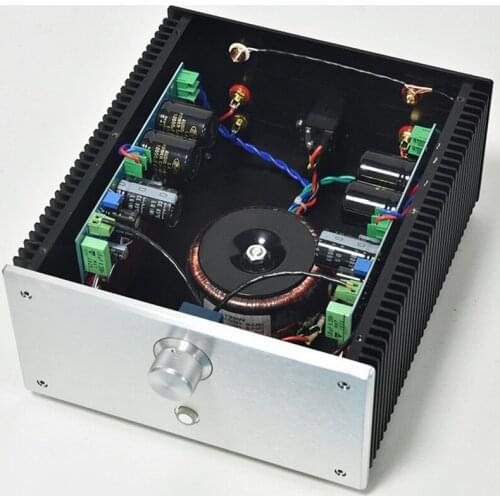 Finished A6 HD1969 Pure Class A Power Amplifier HiFi Stereo 25WX2 Home Audio Sound Amplifier New