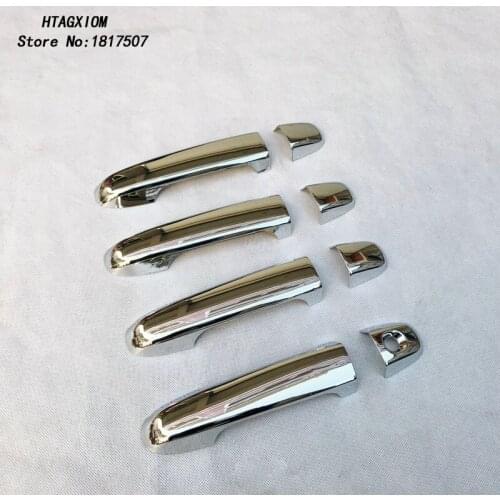 Chrome Door Handle Cover for Toyota Camry XV50 Altis Aurion 2012 2013 2014 2015 2016 2017 Car Styling Sticker Auto Accessories