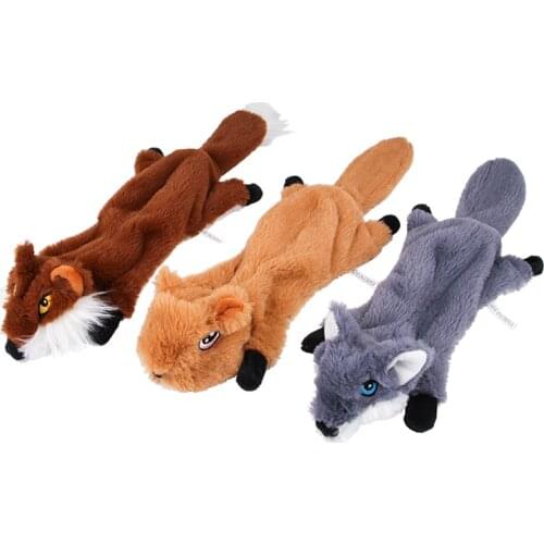 Toys For Dogs Plush Tooth Cleaning Squeaker Puller For Dog Pig Toy Pet Products Plush Toys Safety Chewing Sound Molar Bite