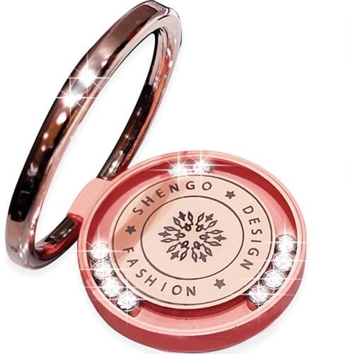 Luxury Metal Mobile Phone Ring Holder Magnetic Car Bracket Socket Telephone Ring On The Phone Stand For Mobile Phones Iphone