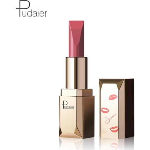 Pudaier Matte Lipstick Professional Makeup for Women Long Lasting Velvet Tint Matt Sexy Lip Stick Nice Shades Batom Matte