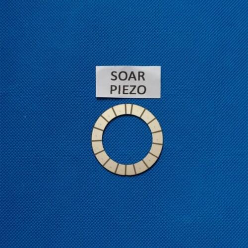 Piezoelectric Ring 40*28*0.5mm-PZT4 A Type Piezo Ceramic Ultrasonic Piezo Crystal used for Motor Chip or Transmission