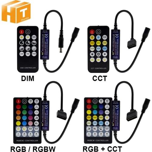 New Arrival LED Strip RF Remote Controller for Single Color / Double White / RGB / RGBW / RGB+CCT LED Strip Control