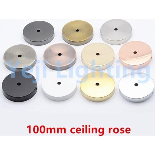 Vintage lamp base retro ceiling rose ceiling canopy for chandelier led pendant lights Edison lamps iron metal ceiling plate DIY
