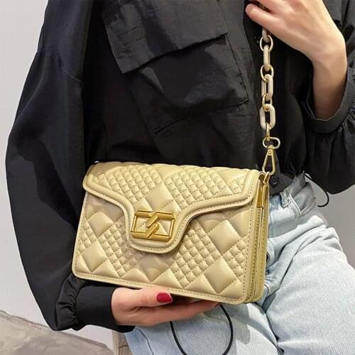 FUNMARDI Fashion Embroidery Crossbody Bag For Women 2021 New High Quality Shoulder Bags Solid Color Handbag Purses Lady WLHB2366