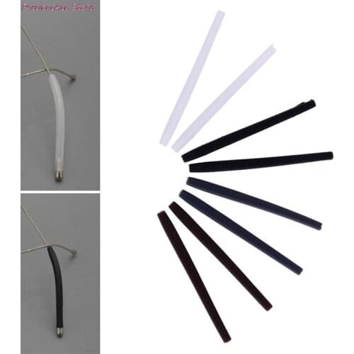 1pair Silicone Anti Slip Spectacle Ear Grip Glasses Holders Ear Hook Eyeglasses Tip Holder