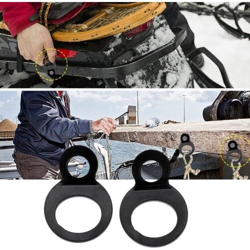 2 Pcs Motorcycle Tie Down Strap Rings For Motorcross/Dirt Bike/ATV/UTV Etc 8/18mm Stainless Steel Motorcycle Accessories 2019