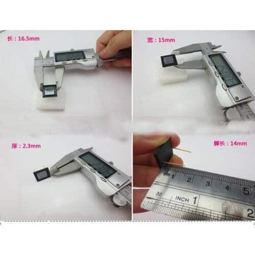 5pc silicon photocell 2DU10 10*10MM Silicon photodiode Silicon light sensor Ceramic package silicon photocell photosensor