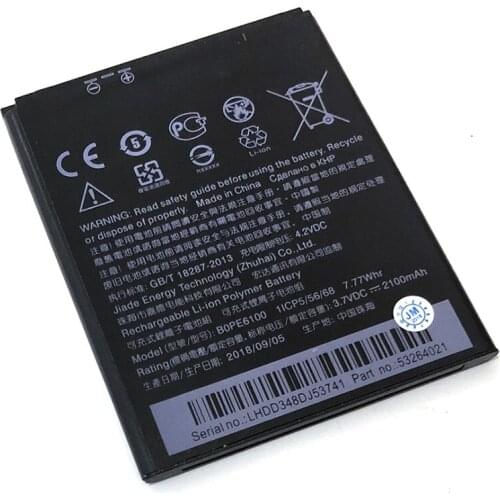 2100mAh Replacement Battery BOPE6100 For HTC Desire 620 620G D620 D620h D620u Desire 820 Mini D820mu A50M Rechargeable Battery