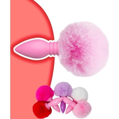Anal Sex Toys For Men Women Rabbit Tail Anal Sex Toy Dildo Butt Plug Unisex Sex Stopper Butt Plug For Couples Adult Sex Shops