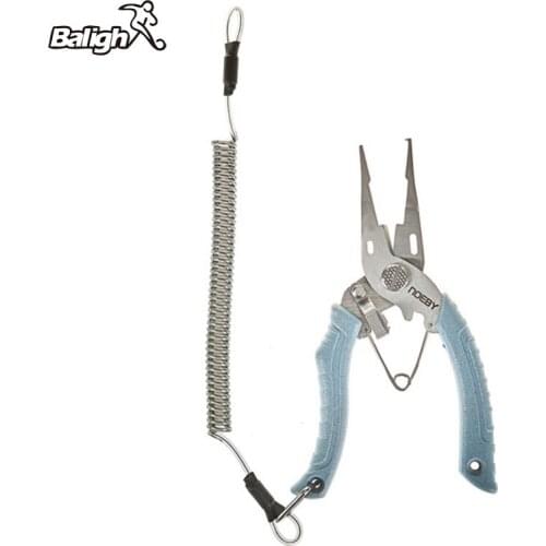 Balight Fishing Plier Scissor Braid Line Lure Cutter Hook Remover Fishing Tackle Tool Cutting Use Tongs Multifunction Scissors