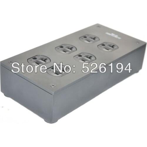 One pieces Acrolink CF-306 Carbon fiber 6 outlet AC power supply distributor