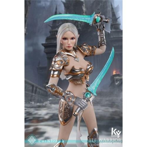 1/6 KYStudio Soldier Elf Female Warrior Burryna KY001B 12 inch Action Figure Doll Toy