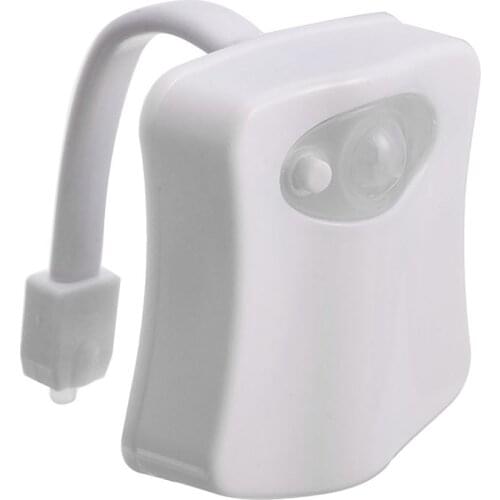 IR Induction Toilet Lamp 16 Color LED Night Lamp Sensor Lights Motion Activated Light For Bathroom Toilet Seat