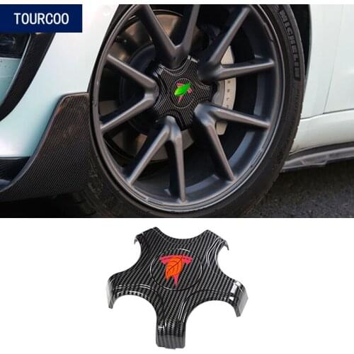 For Tesla Model 3 Wheel Hub Center Protection Caps Cover Car Styling Modified Garnish Accessories