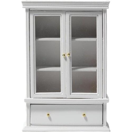 1/12 Scale Dollhouse Miniatures Furniture Cabinet Model Kitchen Bedroom Decor