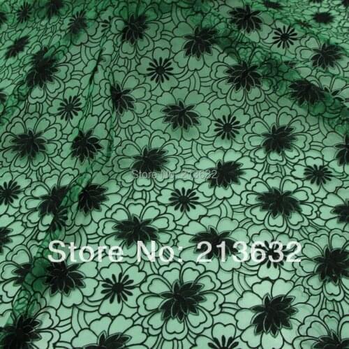 2017 D po59-0054 The new high-end organza embroidered cloth Guangzhou embroidery fabric order order perfume embroidery lace