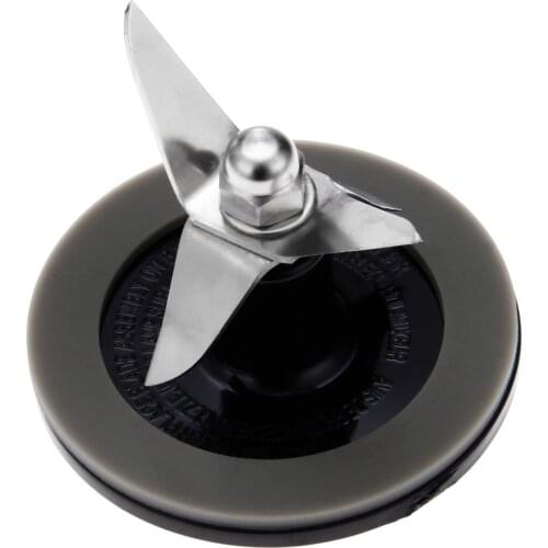 2pcs/set Replacement Blade Cutter with Rubber Gasket Part Fit for Cuisinart Blender Black Kitchen Blender Parts