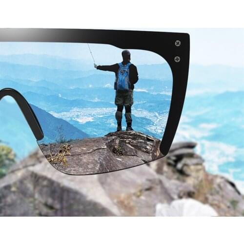 Fashion Oversized Sunglasses Women Big Frame Square Flat Top Rivet Gradient Lens Sun Glasses UV400 Female Men Vintage Mirror