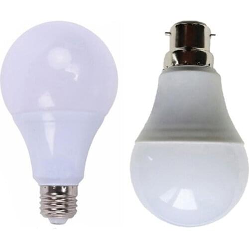 LED Bulb Lamp E27 Bayonet Lampada B22 Cold White Ball Light 21W 18W 15W 12W 9W 6W 3W Warm White Bombilla AC 110V 220V 240V