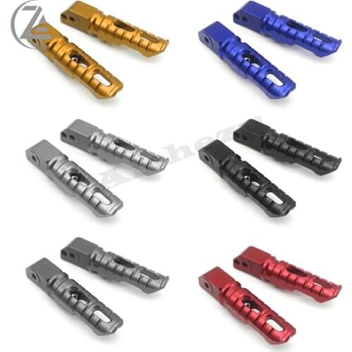 Rear Foot pegs Pedals Footrests For Honda CB400 Superfour VTEC 1-4 CB250 CB900 Hornet 250 900 CB1300 NC750S NC750X NC700 NC 750