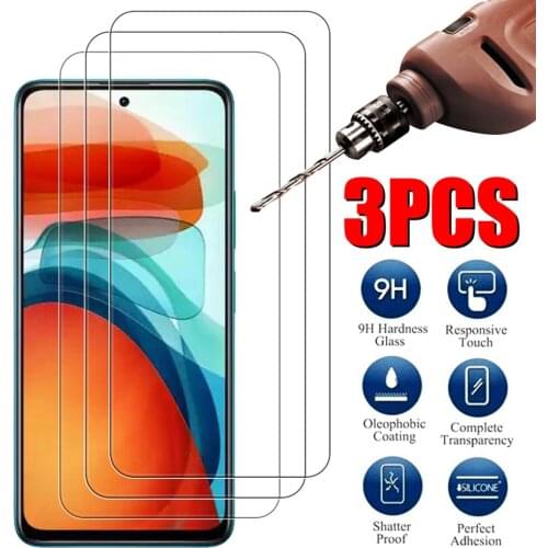 3PCS Safety Tempered Glass For Poco X3 GT Screen Protector For Xiaomi pocox3 gt Poco X3 Pro X3 NFC M3 Pro 5G F3 Protective Film