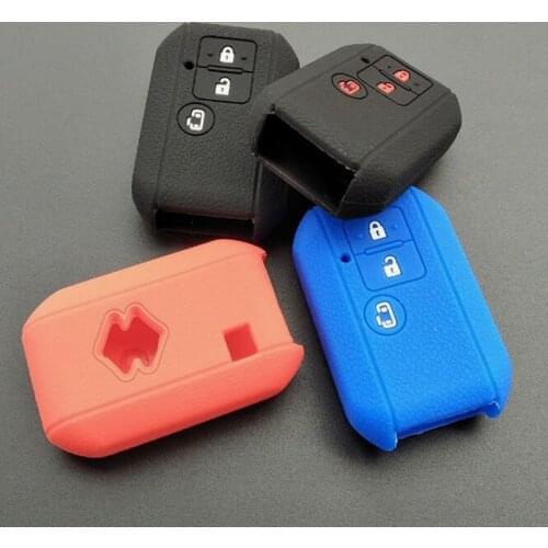 10 units 3 Button Smart Remote Silicon car key Protect Cover For for suzuki new swift wagon R Spacia Sliding MPV Automatic door