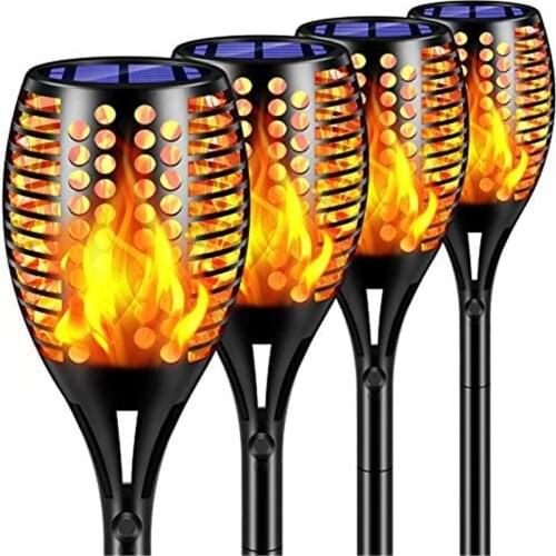 12LED Solar Garden Light Flickering LED Landscape Light IP65 Waterproof Lawn Lamp Path Lighting Solar Outdoor Light