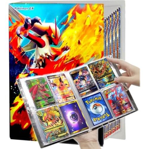 240PCS Pokemon Cards Album Book Cartoon TAKARA TOMY Anime Game Card Carte Holder Collection Folder Best Selling Kids Gifts Toys