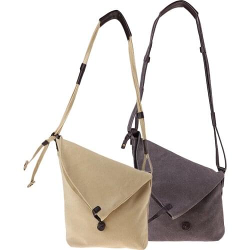 Fashion Women Men Canvas Bag Crossbody Messenger Shouder Satchel Weekend Bag