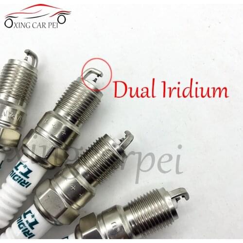 IT20TT 4714 Dual Iridium Spark Plug for Ford ESCORT FOCUS For Mazda 3 5 6 For Peugeot For Renault For Volvo Citroen