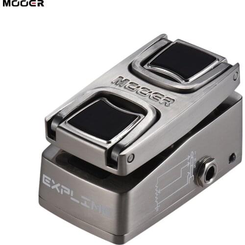 MOOER WEX1 EXPLINE Mini Expression Effect Pedal Pressure Sensing Switch Full Metal Shell