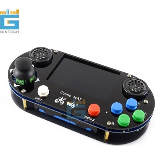 Accessories Pack (type G) for Raspberry Pi, including Game HAT, Micro SD Card, Power Adapter, etc