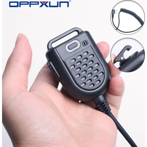 Walkie Talkie Accessories Microphone Handheld Shoulder Speaker Mic for Two Way CB Ham Radio KENWOOD TYT F8 BAOFENG UV5R Retevis