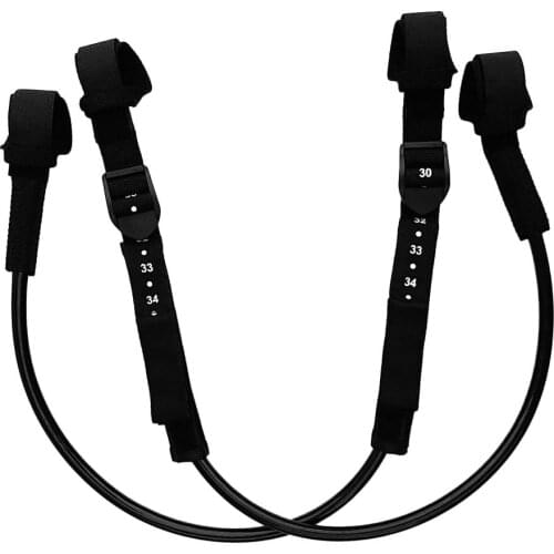2 Pieces Heavy Duty Adjustable Nonslip Windsurfing Harness Line 28 34