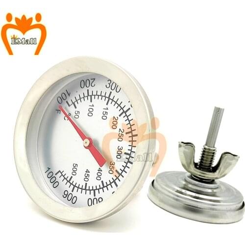 Barbecue Smoker Stainless Steel Grill Thermometer BBQ Meat Thermometers 50-540℃ Cooking Thermomete Temp Gauge Meter Kitchen Tool