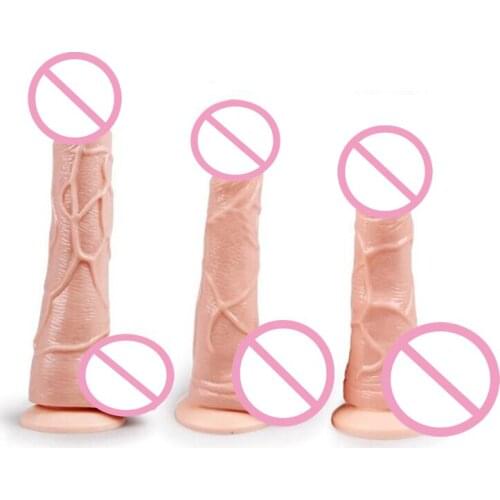 Vibration Dildo Sex Toys For Women 3 Size Realistic Big Cock Adult Sex Product Vibrating Penis Vibrator