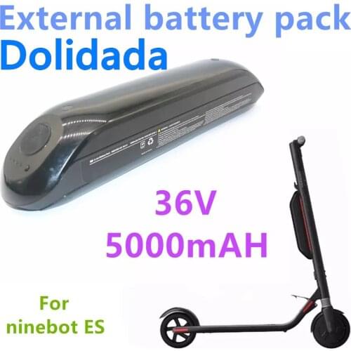 2021 36V 5000mAh External Battery Scooter Battery Is Suitable for Ninebot Segway Es1/2/4 Series, Electric Scooter Accessories