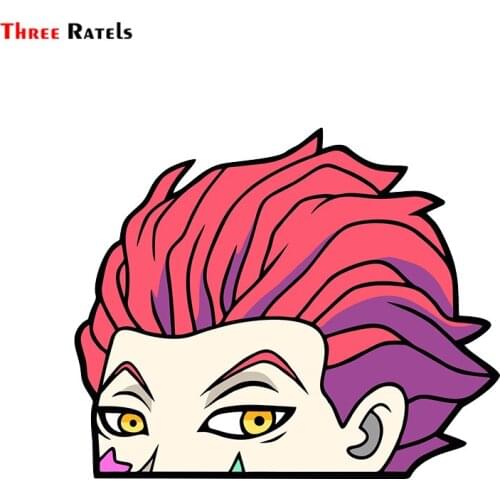 Three Ratels FC624 HISOKA MOROW PEEKING Funny Car Stickers Auto Sticker Laptop Decal