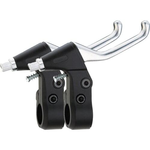 1 Pair 22mm Aluminum Durable Bike Handlebar Brake Handle Levers Bicycle Handlebar Handles Handbrake Cycling Accessories