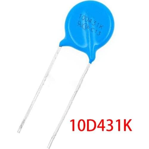 10pcs varistor 10D431K 430V piezoresistor 10D431