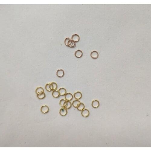 1000pcs 316L stainless steel jump ring Split Rings For DIY Jewelry Finding