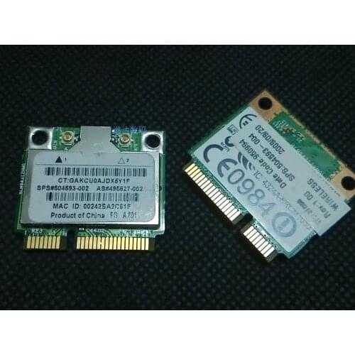 SSEA Wireless card for Broadcom BCM94312HMG half MINI PCI-E for HP 4410S 4411S 4510S 4710S 4415S CQ510 CQ515 CQ516 504593-002