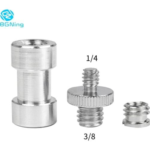 BGNing 1/4 to 3/8 Inch Screw Adapter Mount Converter for Flash Mount Camera Holder Light Umbrella Tripod Monopod Screw Adaptor