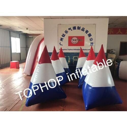 Hot sale inflatable paintball dorito bunkers inflatable paintball arena,millennium dorito paintball bunker with free shipping