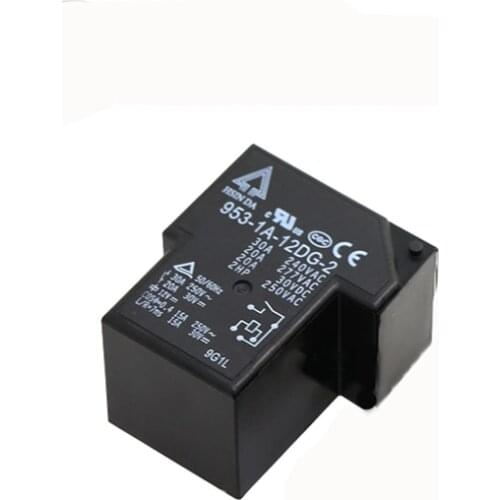 HOT 12V NEW 953-1A-12DG-2 953 1A 12DG 2 9531A12DG2 power relay 12VDC DC12V 12V 30A 5PIN