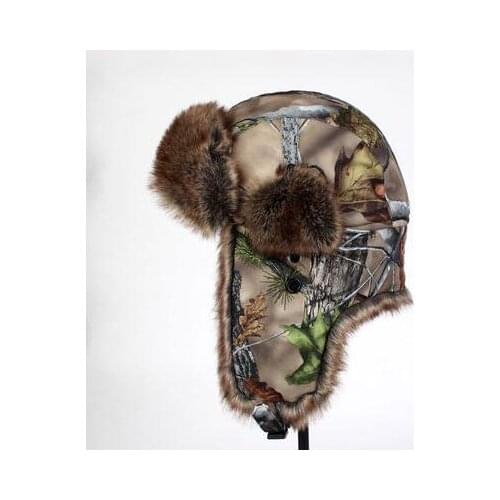 Super warm! Autumn and winter men women Korean style trend lei feng cap winter skiing cap ear flight winter camouflag hat TB3720