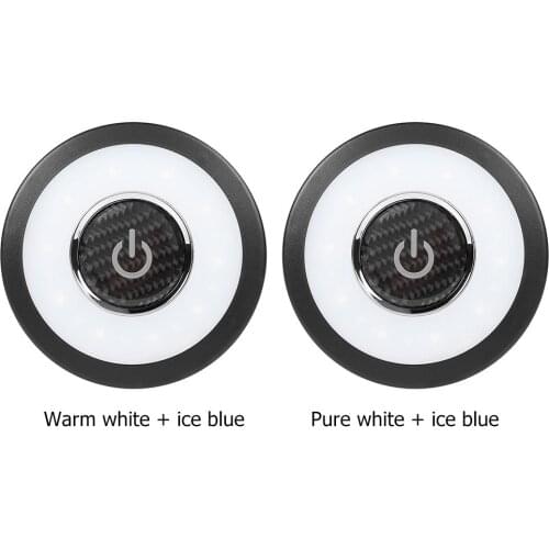 Mini Portable Wireless Dimmable Touch LED Light USB Rechargeable Car Interior Reading Dome Trunk Emergency Lamp 320mAh