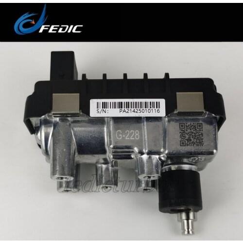 Turbocharger actuator wastegate G-228 730314 6NW009008 762456 for Mercedes E 420 CDI W211 231 Kw 314 HP OM629 DE 40 LA 2006-2009